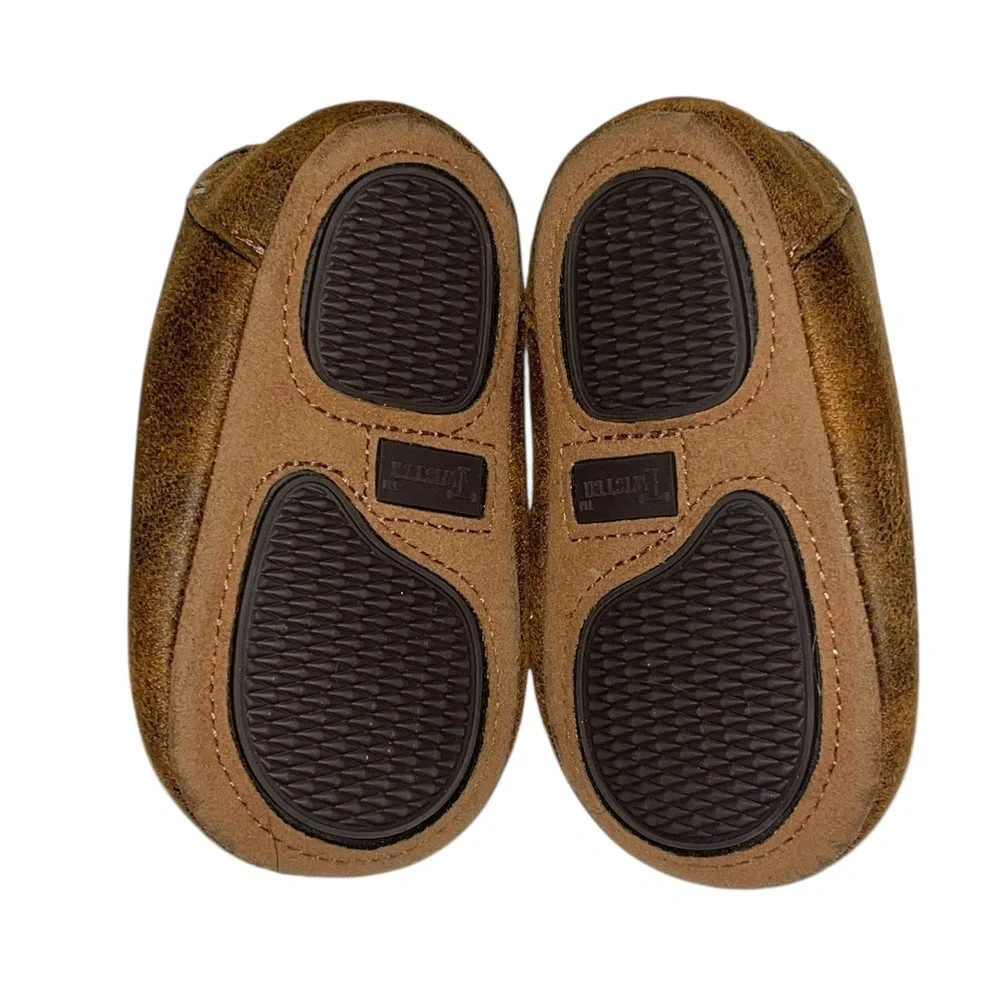 Twister‎ Baby Buckers Carson Brown Chukka Shoes - Infant Size 3